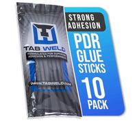 Tabweld Black Plague PDR Glue Sticks - Paintless Dent Repair - Grey, 10 Pack