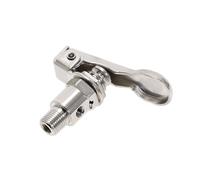 TAC-3P pneumatic air mechanical valve exhaust valve 2 position 3 way M5 internal thread 1/8" external thread pneumatic valve IDGTTLDF(TAC-3P-34T,With 4mm Fitting)