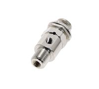 TAC-3P pneumatic air mechanical valve exhaust valve 2 position 3 way M5 internal thread 1/8" external thread pneumatic valve IDGTTLDF(TAC-3P,With 6mm Fitting)