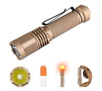 TAC AA 2.0 Tactical EDC AA Flashlight, 900 High Lumen 360M Ultra Long Range
