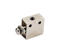 TAC2-31P 1 Piece 2 Position 3-Way Pneumatic Mechanical Valve RC1/8 Inch for Fluid Control