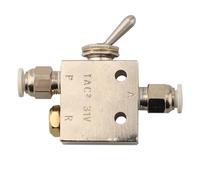 TAC2-31V Pneumatic Valve 2 Position 3 Way Mechanical Control Valve 6mm
