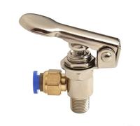 TAC3P34T Pneumatic Mechanical Valve 2 Position 3 Way with 6mm Connector for Heavy Duty Air Systems