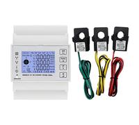 TAC4321CT Three Phase Din Rail WiFi Tuya Mutil-Function Energy Meter with KCT16 Current Transformer 230/400VAC
