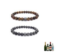 TACBSP Glame Anti Alcohol Bracelet Anti Alcohol Bracelet to Reduce the Urge to Drink Cravings Stop Drinking Alcohol Manifestation Bracelet Set, One Size, Stone, no gemstone