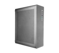 Tacens AEROSLIM500, MicroATX PC Case, Dustproof Mesh Panels, TFX Power Supply 500W, Front FDB Fan 90mm, Slim Mini-Tower Compatible with MicroATX and Mini-ITX, USB-C and USB 3.0, Black