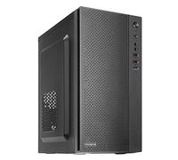 Tacens Anima AC5, Compact Micro ATX PC Case, Front Mesh Cooling, USB 3.0, Black