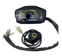 Tach Gauge Motorcycle Digital Panel Universal LED Speedometer Meter Odometer Assy ABS plastic for all 12v motorcycles