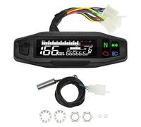 Tach Gauge Universal Moto RPM Tachometer Speedometer Speed Gauge Tacho Meter Digital Odometer Instrument Sensor Set For Motorcycle