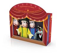 TACHAN - Set of 4 Children's Puppets of the 3 Pigs - Set of Hand Puppets - Includes 4 Characters of Children's Stories - Puppet Dimensions 30 cm (CPA Toy Group 749T00540)