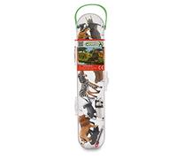 Tachan Wild Animals Mini Set, 12 Piece Animal Figure Set | Realistic Animal Mini Figure Set for Imaginative Play, Gift for Kids Age 3+