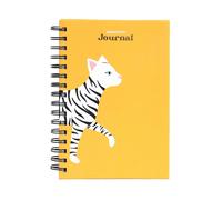 Tache A5 Spiral Bound Notebook with Printed Page Edges Tache Multicolor