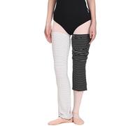 Tacherlia Ballet Flared Leg Warmers Spot/Stripe Pattern 1 Pair 27.5 Inches Over The Knee Elastic At Top For Women, Stripe B-w, Medium