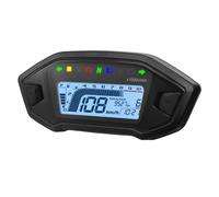 Tachometer Digital Odometer Motorcycigital Speedometer Tachometer Instrument Dashboard Panel Motorcycle Display 10000RPM For 2-4 Cylinder 7 Colors
