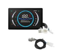 Tachometer Digital Odometer Motorcycle Digital Board Dash Speedometer Tachometer Electronic Panel Dashboard Instrument E3l2
