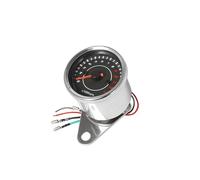 Tachometer Gauge Motorcycle Motorcycle Tachometer Meter LED Durable 12V Backlight 13K RPM Shift Housing+Glass Top Accessory Motorbike Tachometer
