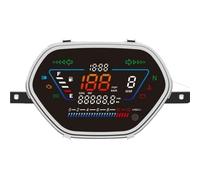 Tachometer Motorcycle Digital Meter Speedometer Tachometer LCD Odometer Instrument Electronic Dashboard For WAVE100/110
