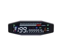 Tachometer Odometer 12000 RPM Motorcycle Speedometer Upgraded Digital Dashboard Panel Motorcycle Tachometer With Turn Signal Light Indicator