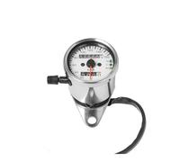 Tachometer Odometer 12V Universal Dual Meter Motorcycle Odometer Meter Speedometer Motorcycle Tachometer Odometer Instrument Speedometer Gauge