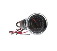 Tachometer Odometer DC 12V Universal Motorcycle Tachometer Blue Backlight 1000RPM REV Counter Electronic Tach Meter Motorcycle Tacho Gauge