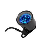 Tachometer Odometer Digital 12V Universal Digital Motorcycle Meter Odometer Tachometer Gauge Fuel Meter Indicator