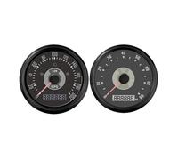 Tachometer Odometer Gauge Set 85mm GPS Speedometer 160MPH Tachometer 0-8000RPM With Red Yellow Backlight For Motorboat Auto 12V 24V