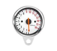 Tachometer Odometer High Performances 1.6W Motorbike Tachometer Counter Tach, Easy To Read Electronic Pointers Display For Engine Monitoring