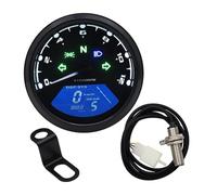 Tachometer Odometer Universal 12000RPM Motorcycle Speedometer With Tachometer 1-4 Cylinders Digital Gauge Motorbike Motorcycle Sensor Set
