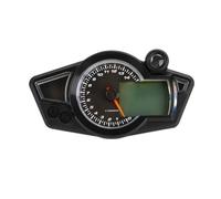 Tachometer Odometer Universal Digital Motorcycle Odometer Speedometer Meter Instrument Adjustable MAX 199KM/H 14000 RPM For 2,4 Cylinder