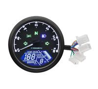 Tachometer Odometer Universal Digital Motorcycle Panel Moto Dashboard 12000RPM Kmh/mph Digital Panel Speedometer Tachometer Motorcycle Supplies