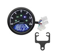 Tachometer Odometer Universal Digital Motorcycle Tachometer Meter Odometer Gauge Multi-function For 1-4 Cylinders For