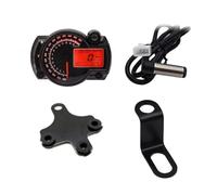 Tachometer Odometer Universal Digital Speedometer Motorcycle 7 Colors Dashboard RX2N Odometer Meter Instrument Adjustable MAX 299KM/H