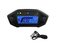 Tachometer Speedometer Odometer Universal Motorcycle for Digital 10000rpm Backlight Motor Vehicle for 1/2/4 Cylinders Odometer