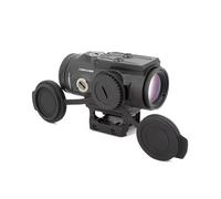 Tacitical Gen II 5X Prism Scope, AR-BDC4 Reticle, Hunting Reflex Rifle Scope, HD Lens Elements Night Vision, Fit 20mm Rail, Black