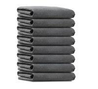 Tacitmeet 8 Pcs Thickened Glass Cleaning Cloth, Reusable Window Cleaning Cloth, No Trace Absorben Microfiber Glass Cloth for Home Dust Cloths Kitchen Windows 30 x 30 cm