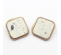 Tack Buttons,Shirt Buttons,Metal Buttons,10pcs 30mm Big Buttons for Coat Convex Flat Design Black Buttons for Clothing Sewing Accessories Pink Square Buttons for Shirt Brown,30mm 10pcs ( Color : Brown