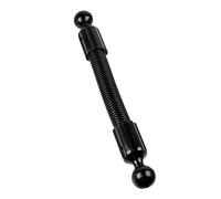 Tackform 10" Extension Arm with Stiff Aluminum Rod Core. Dual 1" Rubberized Balls. Compatible with RAM and 1" Ball Systems from Arkon, iBolt and More Enterprise Series.
