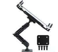 Tackform Industrial Metal Drill Base Tablet Mount [Enduro Series] - iPad Holder for Wall or Truck. ELD Mount | Compatible with iPad Mini, IPad Pro 12.9, Galaxy S, Surface Pro & Switch