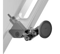 Tackform Link Grab Handle/A-Pillar Mount with Magnetic Phone Holder - Compatible with MagSafe, 2018-2023 Jeep Wrangler JL, & 2020-2023 Jeep Gladiator JT | All-Metal | CNC Billet Aluminum | Black