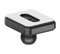 Tackform Magnetic Universal Radar Detector Holder with 20mm Ball | Compatible with Escort, Valentine One, Uniden, Cobra, More | CNC Billet Aluminum | NOT Compatible with 1" / 25.4mm / B Sized Systems