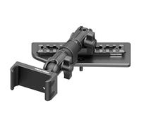 Tackform TRAXX Assault Track Dash Mount - Phone Holder - Compatible with 2024-2025 Jeep Wrangler JL & Gladiator JT (Excluding 4xe) | Driver Or Passenger Side - Reversible | Picatinny Rail | Black