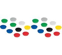 Tacking Magnet Size 32 MM Adhesive Force: 800g 10 Pieces (Pack of 2)