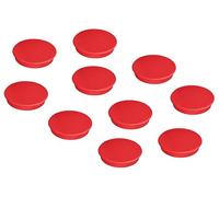 Tacking Magnet Size 32 MM Adhesive Force: 800G Red 10 Pieces