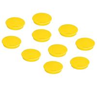 Tacking Magnet Size 32 MM Adhesive Force: 800g Yellow 10 Pieces