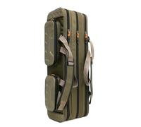 Tackle Bag Multifunctional Fishing Rod Bag 2/3/4 Layers 80CM-130CM Fishing Tackle Bags Oxford Fishing Reel Gear Storage Case(3 Layer 80cm)