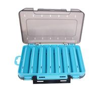 Tackle Box Multi Compartment Double Side Fishing Lures Baits Hooks Storage Container Case Accessory Storage Box Environment