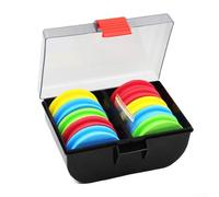Tackle Box Upgrade Get Organized Quickly with These Essential Tools, a Set of Ten (Red buckle)