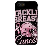 Tackle Breast Cancer Football Helmet Ribbon Awareness Case for iPhone SE (2020) / 7/8