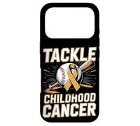Tackle Childhood Cancer Baseball Awareness Case for iPhone 17 Pro