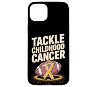 Tackle Childhood Cancer Pediatric Cancer Awareness Advocate Case for iPhone 15 Plus